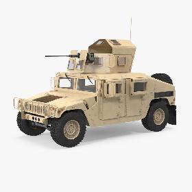 Humvee M1151 Enhanced Armament Carrier Desert